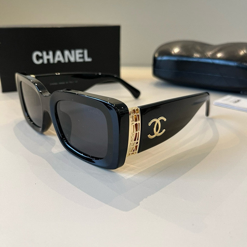Chanel Fashion Black Lens Sunglasses for Men & Women - 382280 - detail image 3