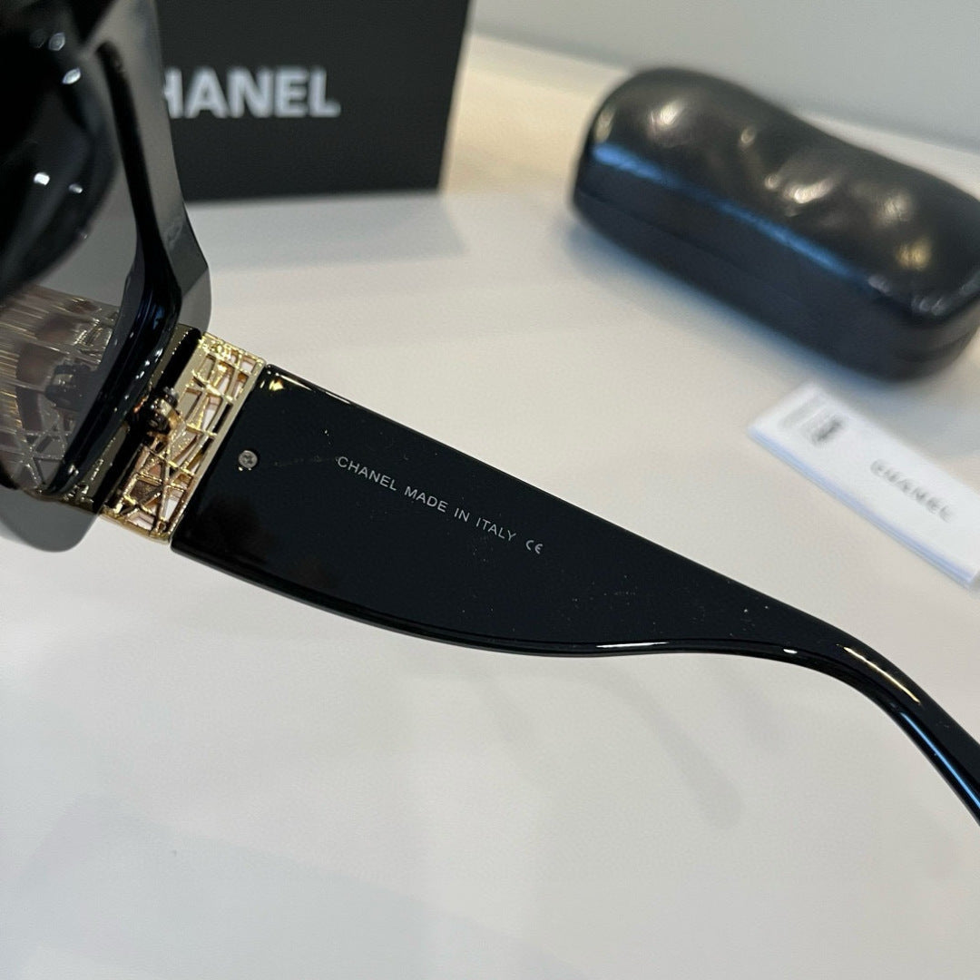 Chanel Fashion Black Lens Sunglasses for Men & Women - 382280 - detail image 9