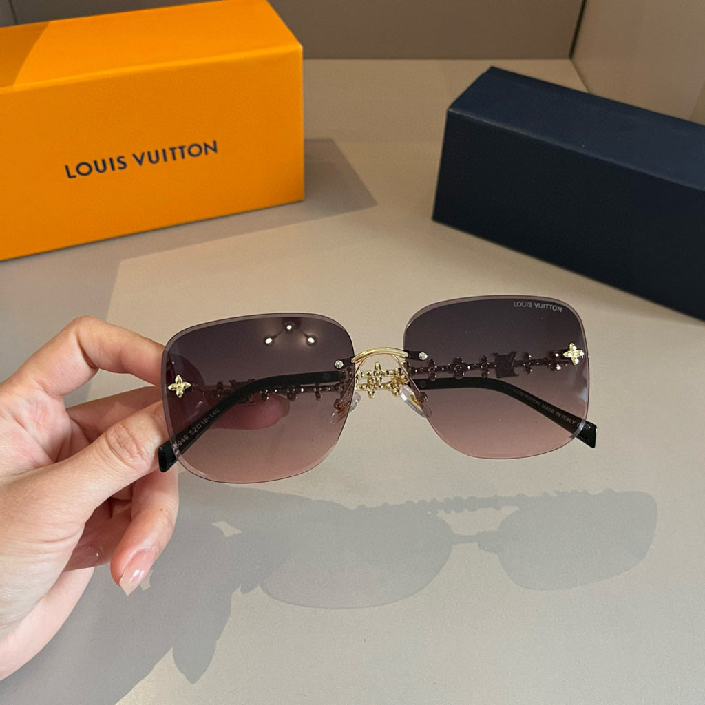 Louis Vuitton Fashion Gold Lens Sunglasses for Men & Women - 371436 - detail image 6