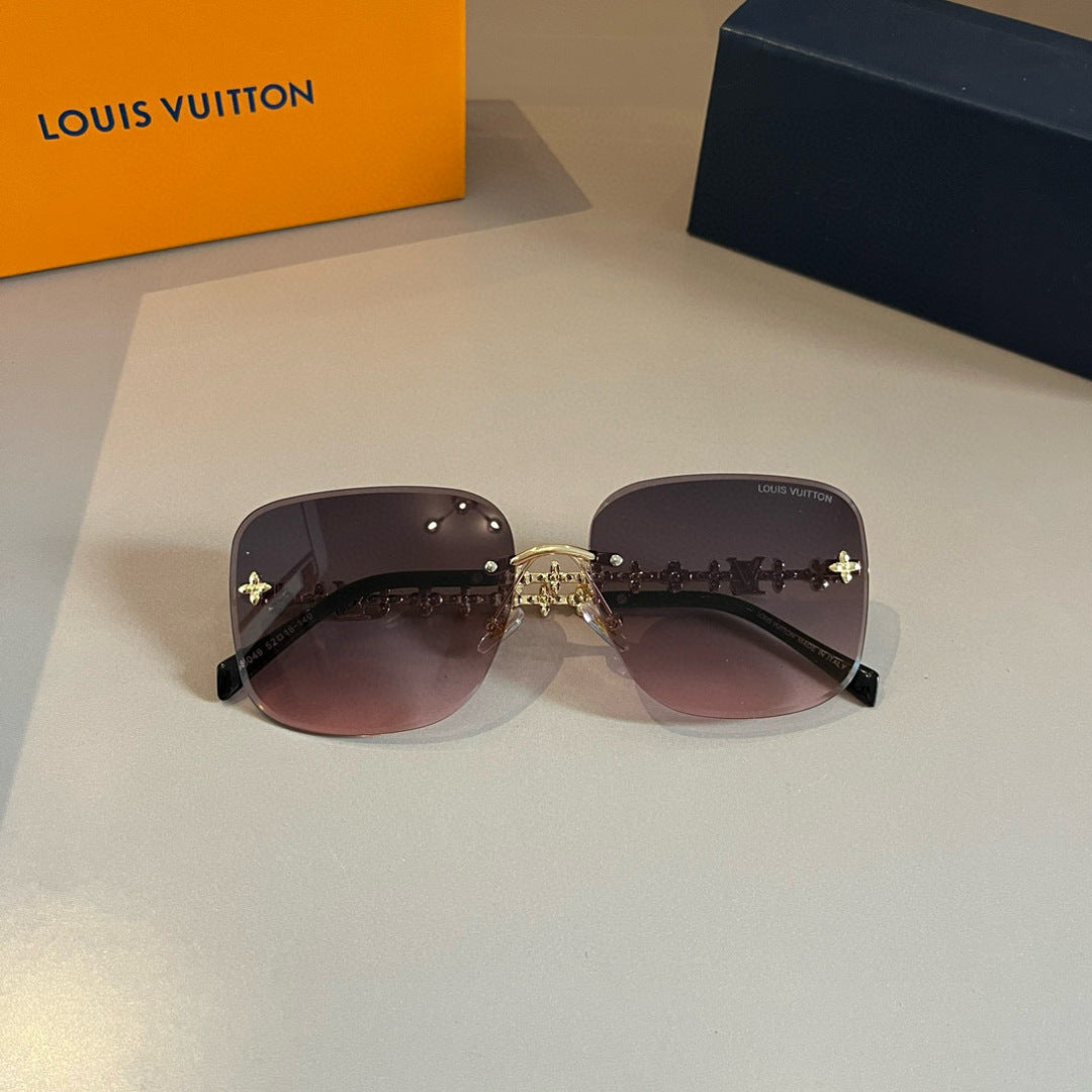 Louis Vuitton Fashion Gold Lens Sunglasses for Men & Women - 371436 - detail image 5