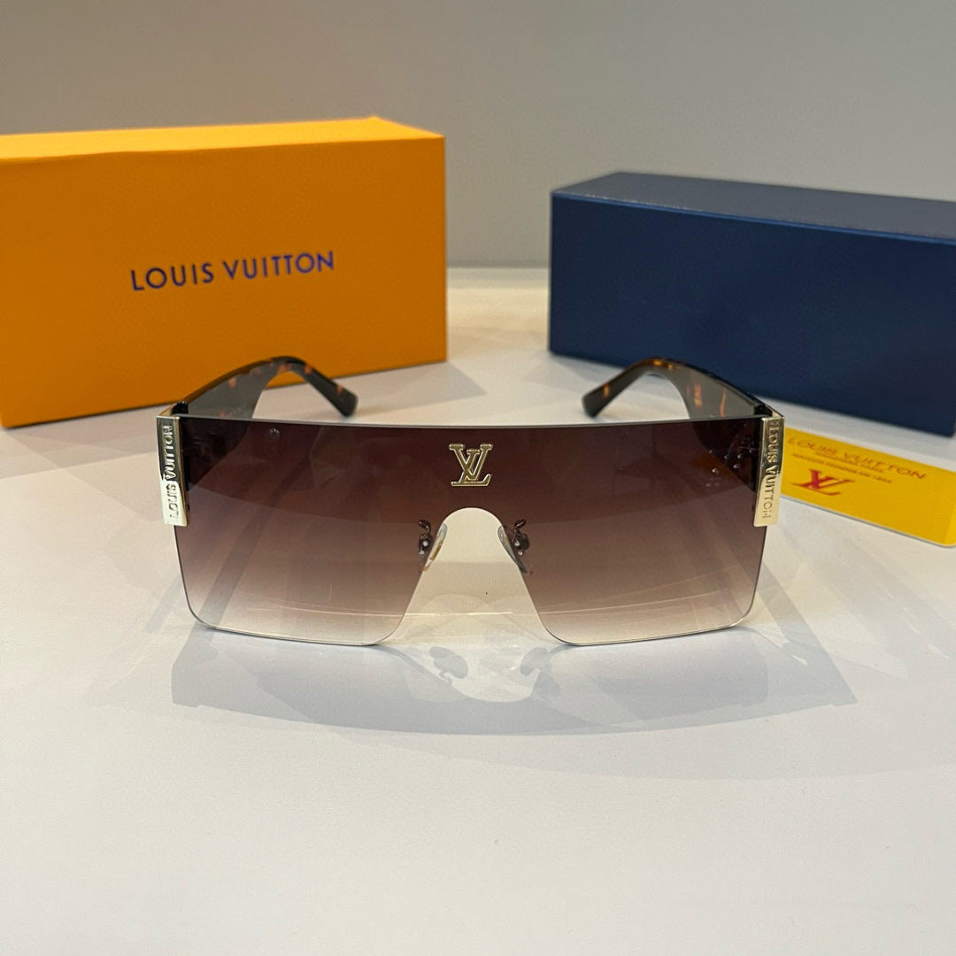 Louis Vuitton Metal Aviator Brown Lens Sunglasses for Men & Women - 448585 - detail image 2