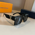 Louis Vuitton Metal Fashion Gold Lens Sunglasses for Men & Women - 486276