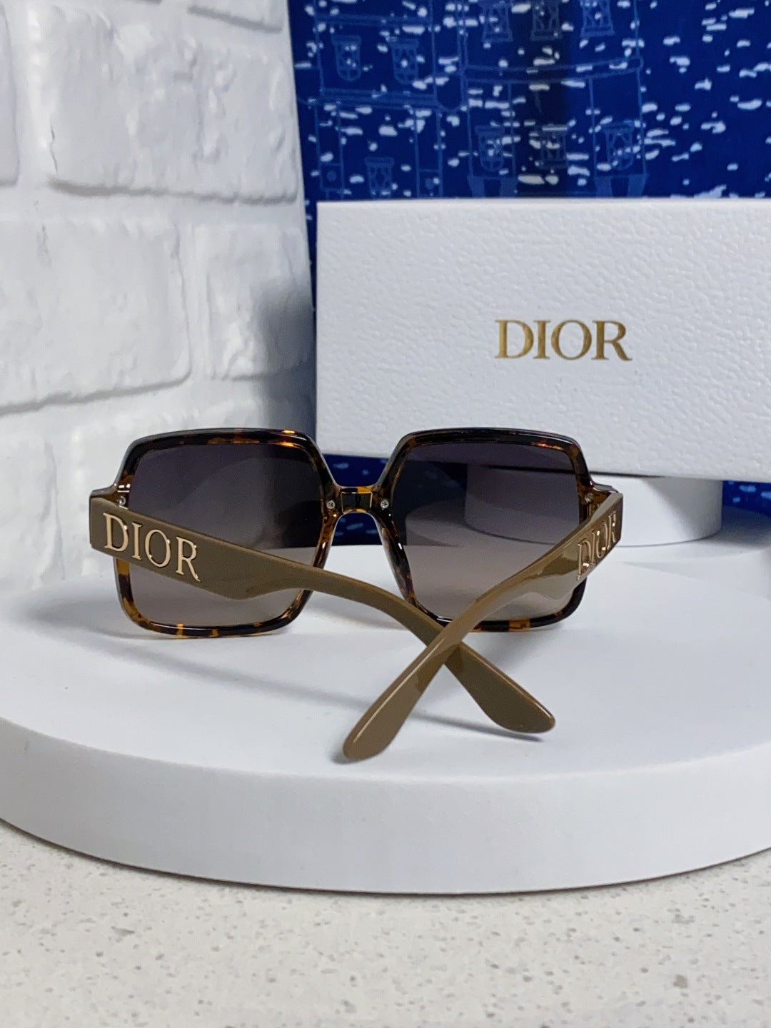 Dior Square Brown Lens Sunglasses for Men & Women - 398774 - detail image 3