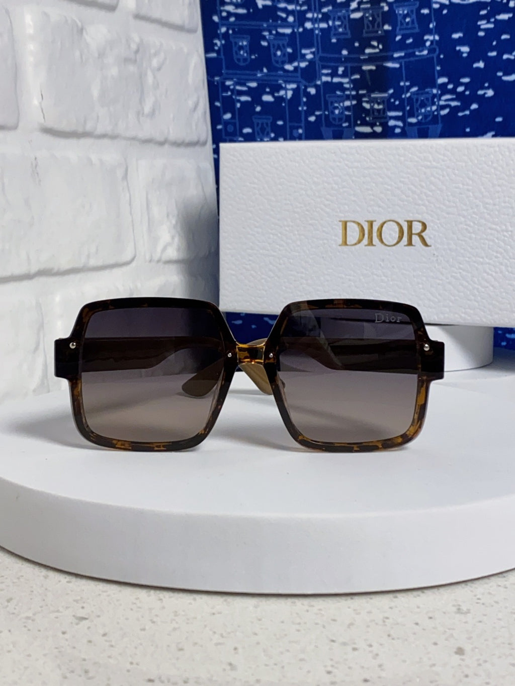 Dior Square Brown Lens Sunglasses for Men & Women - 398774 - detail image 2