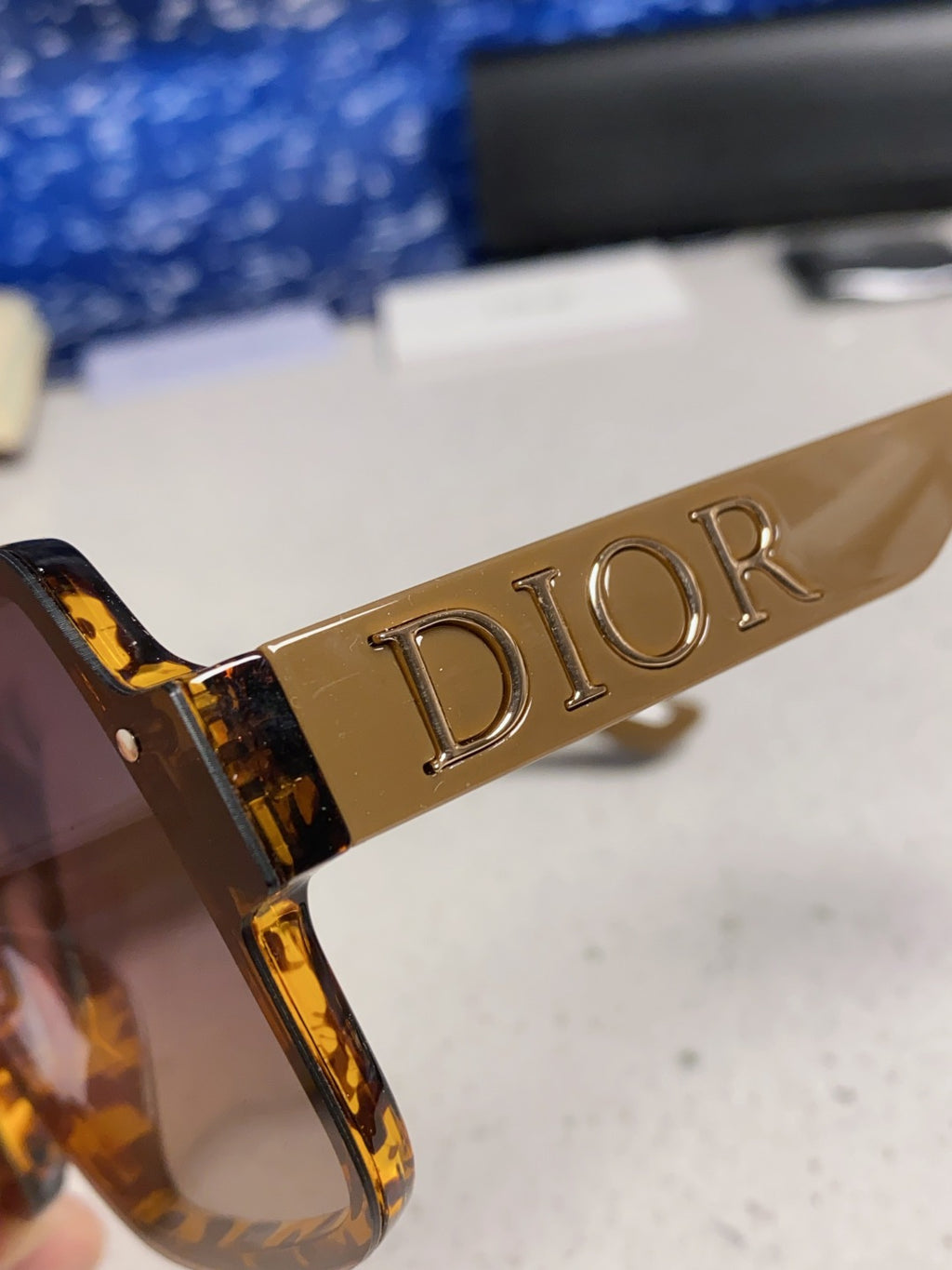 Dior Square Brown Lens Sunglasses for Men & Women - 398774 - detail image 7