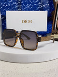 Dior Square Brown Lens Sunglasses for Men & Women - 398774
