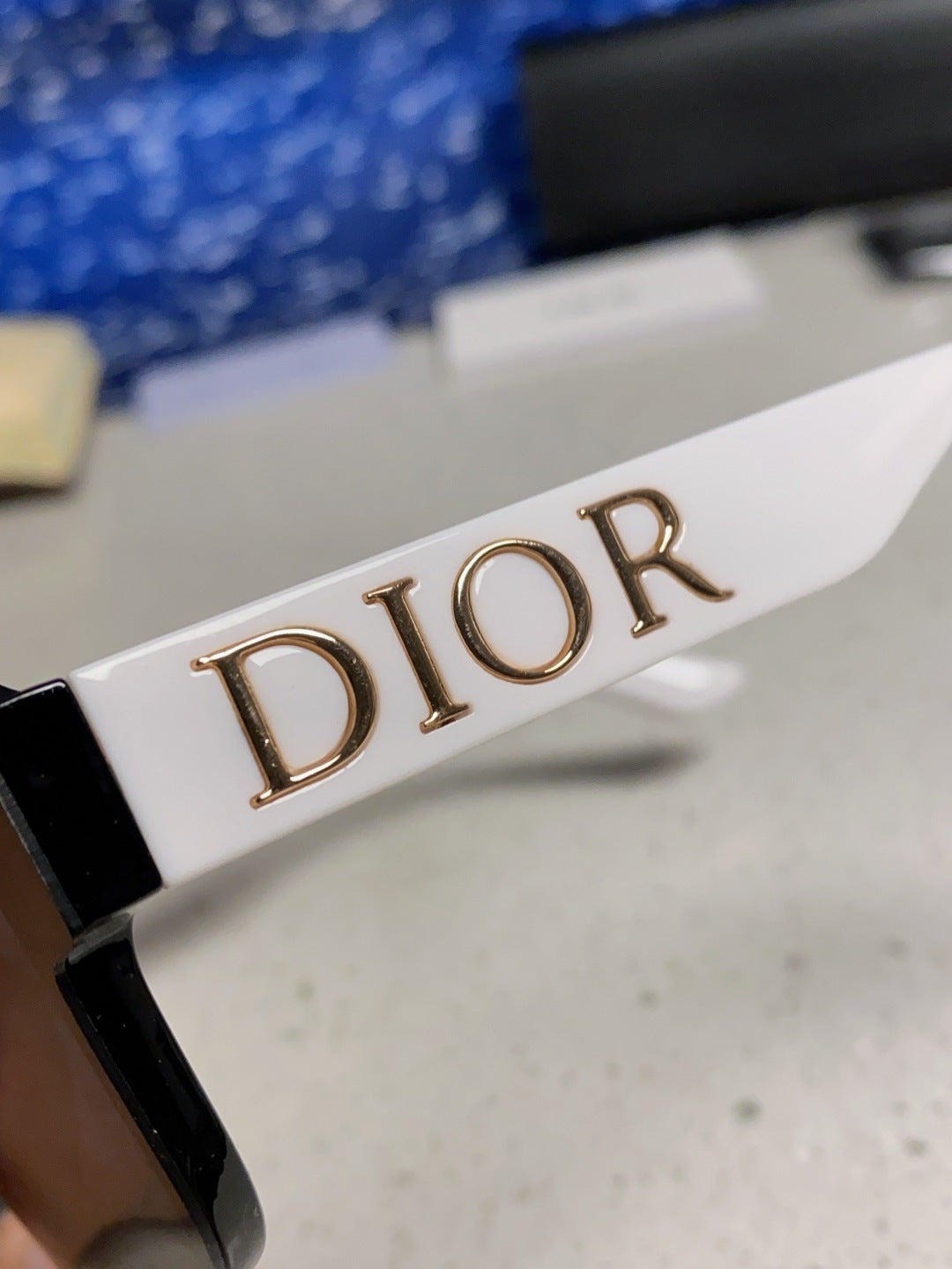 Dior Square Black Lens Sunglasses for Men & Women - 398775 - detail image 7