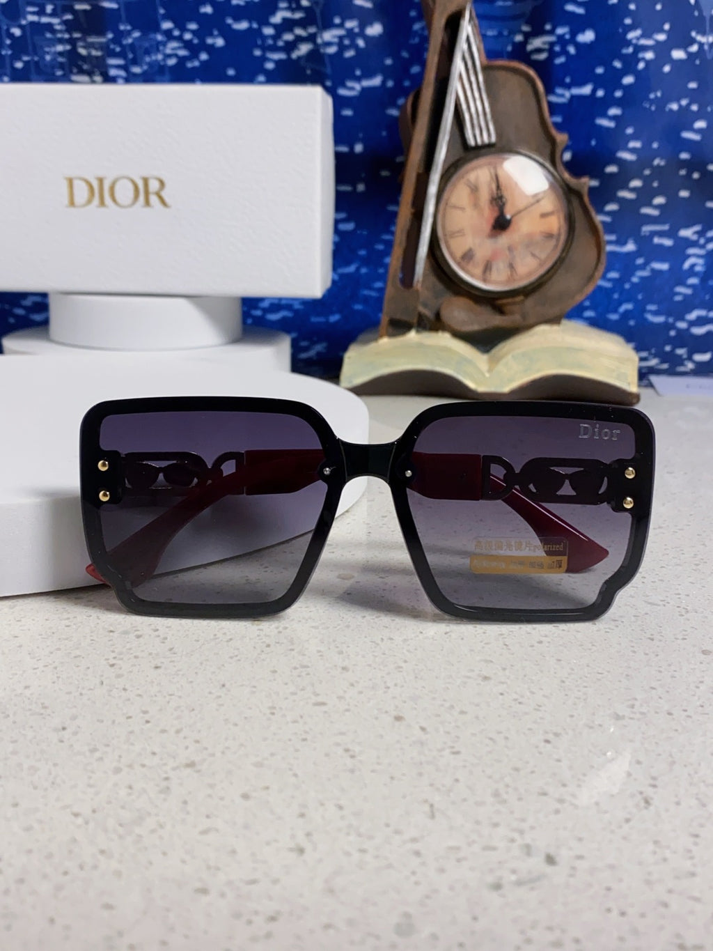 Dior Polarized Fashion Gray Lens Sunglasses for Men & Women - 398768 - detail image 9