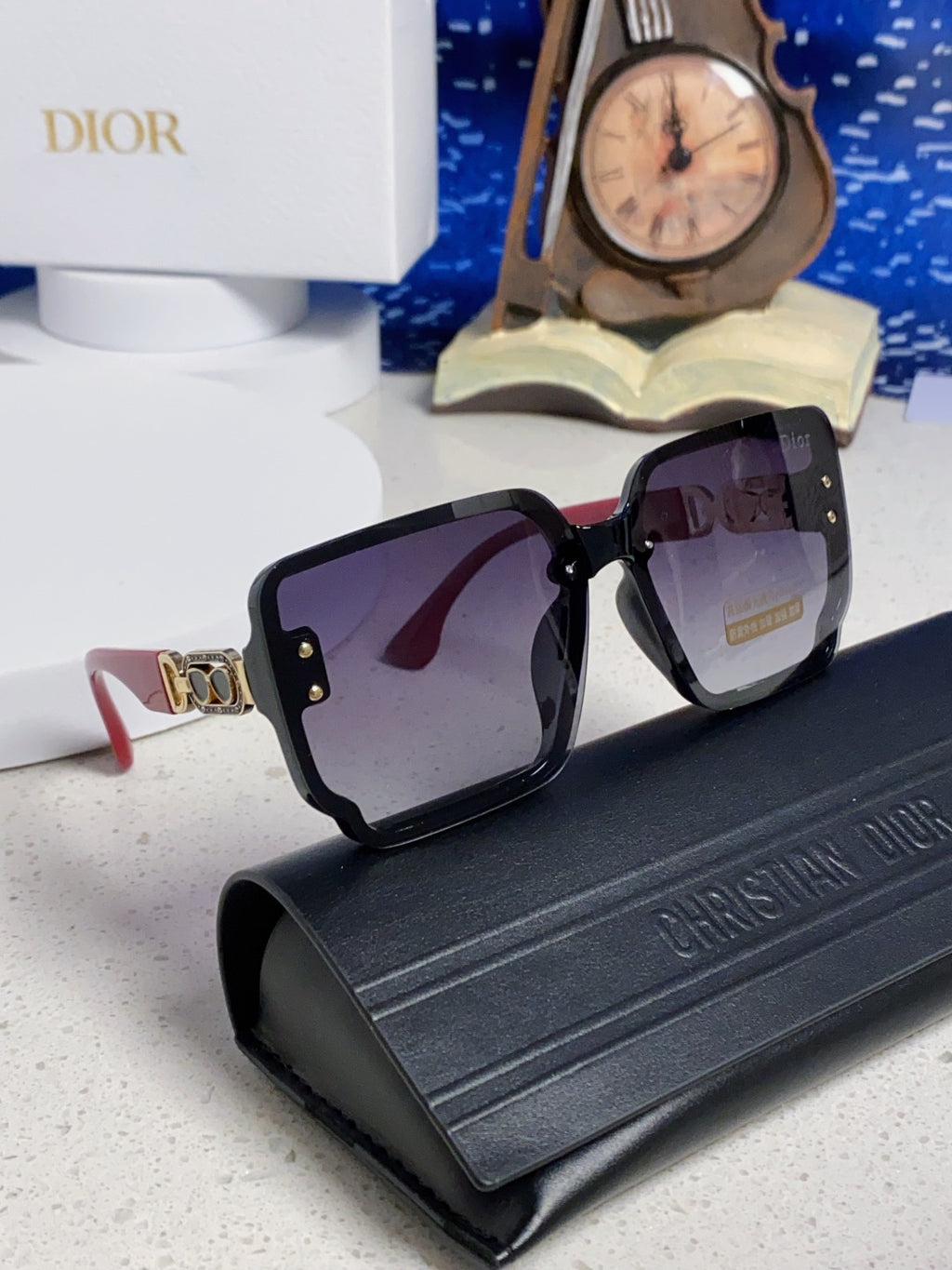 Dior Polarized Fashion Gray Lens Sunglasses for Men & Women - 398768 - detail image 10