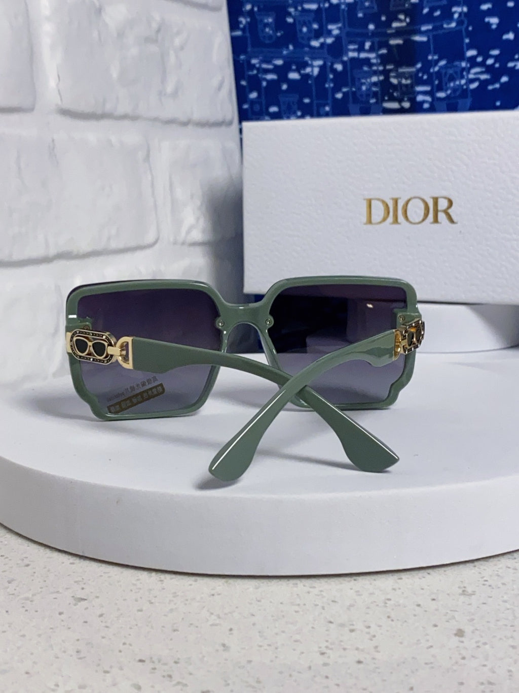 Dior Polarized Fashion Gray Lens Sunglasses for Men & Women - 398769 - detail image 3