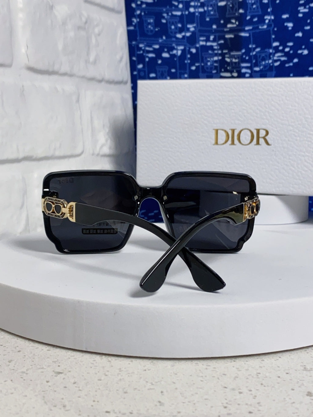 Dior Polarized Fashion Black Lens Sunglasses for Men & Women - 398771 - detail image 3