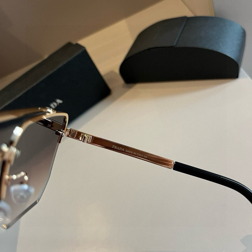 Prada Polarized Fashion Brown Lens Sunglasses for Men - 398905 - detail image 9
