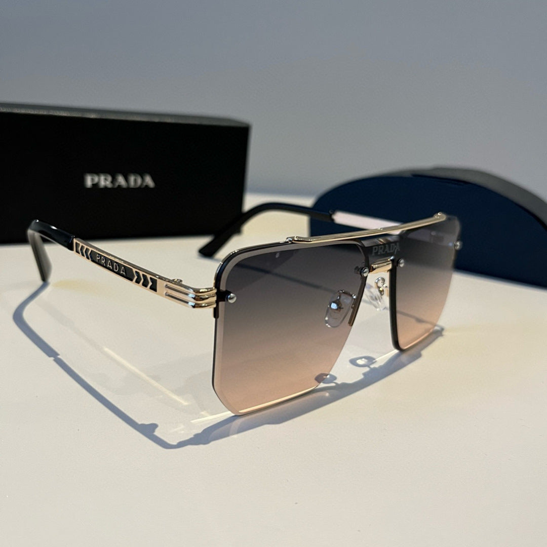 Prada Polarized Fashion Brown Lens Sunglasses for Men - 432078