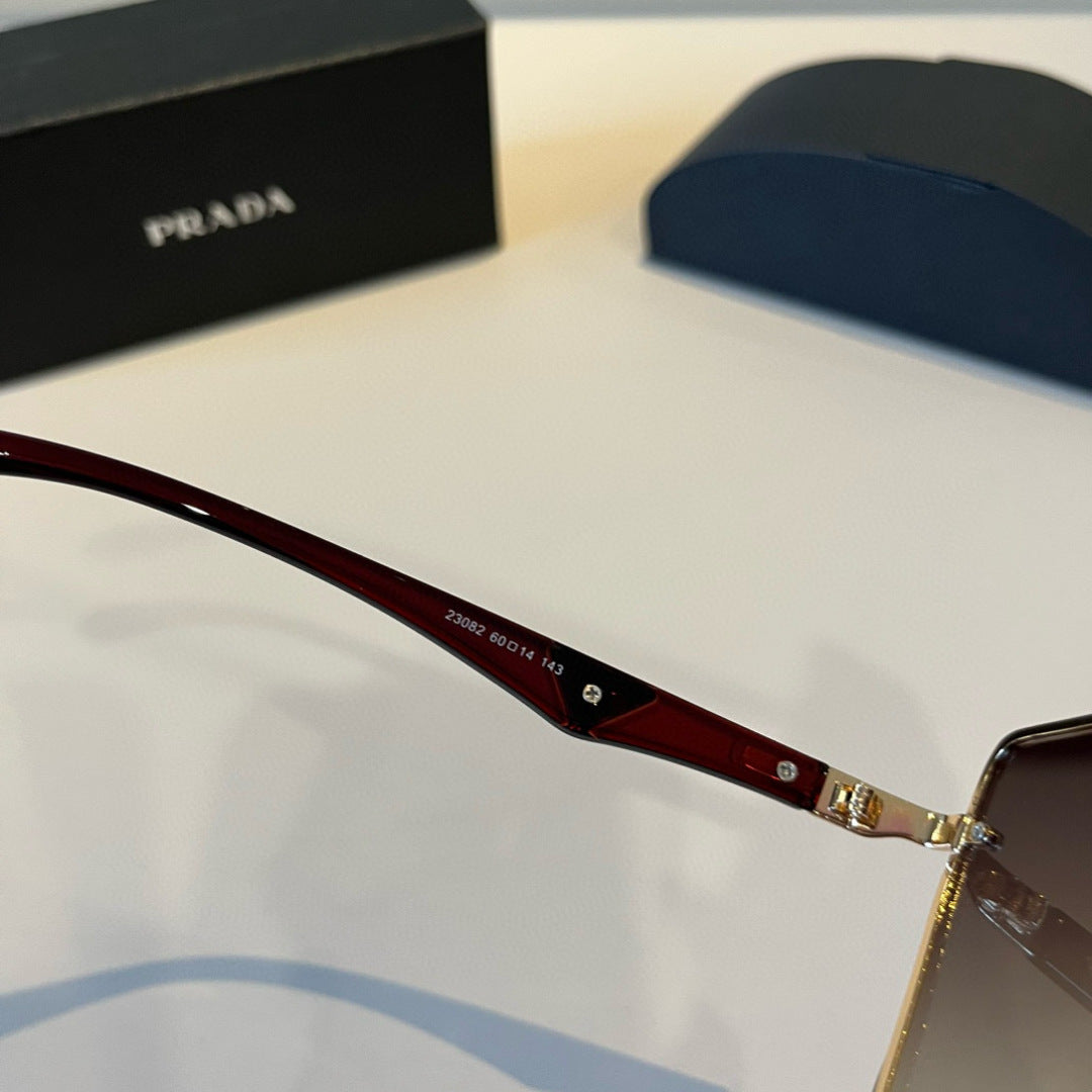 Prada Polarized Fashion Brown Lens Sunglasses for Men - 382648 - detail image 10