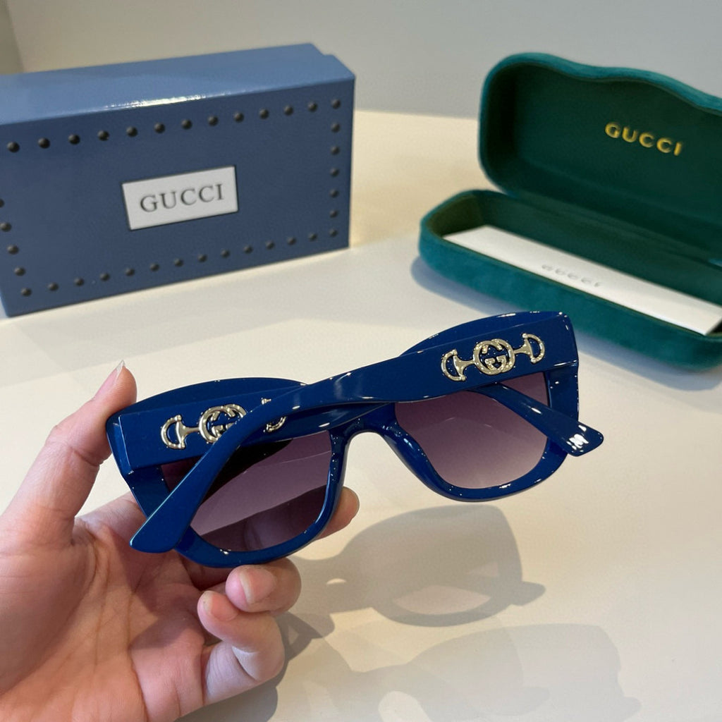 Gucci Fashion Black Lens Sunglasses for Men & Women - 414991 - detail image 5
