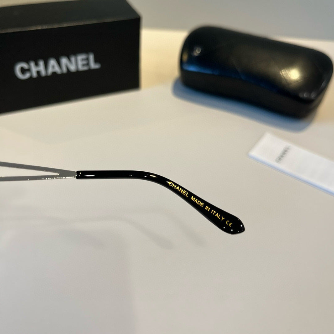 Chanel Metal Fashion Silver Lens Sunglasses for Men & Women - 371666 - detail image 10