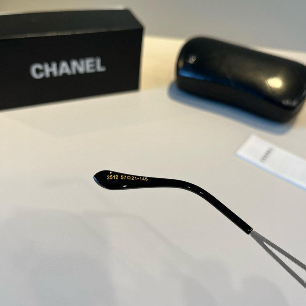 Chanel Metal Fashion Silver Lens Sunglasses for Men & Women - 371666 - detail image 11