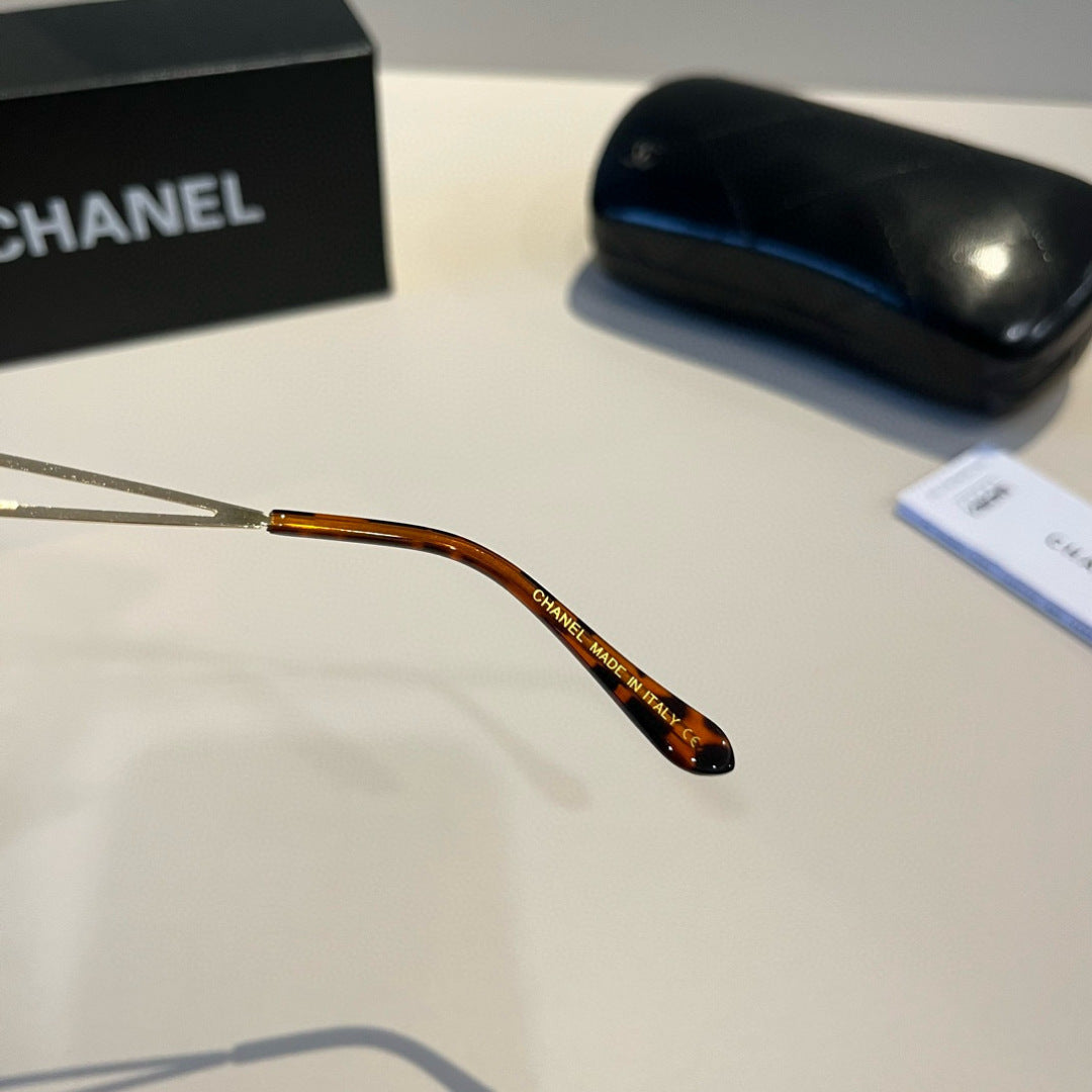 Chanel Metal Fashion Brown Lens Sunglasses for Men & Women - 866992 - detail image 5
