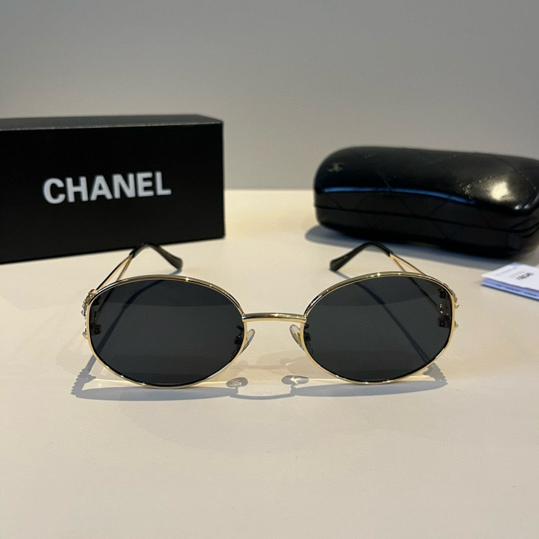 Chanel Metal Fashion Silver Lens Sunglasses for Men & Women - 866993 - detail image 2
