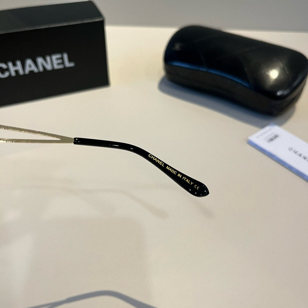 Chanel Metal Fashion Silver Lens Sunglasses for Men & Women - 866993 - detail image 8