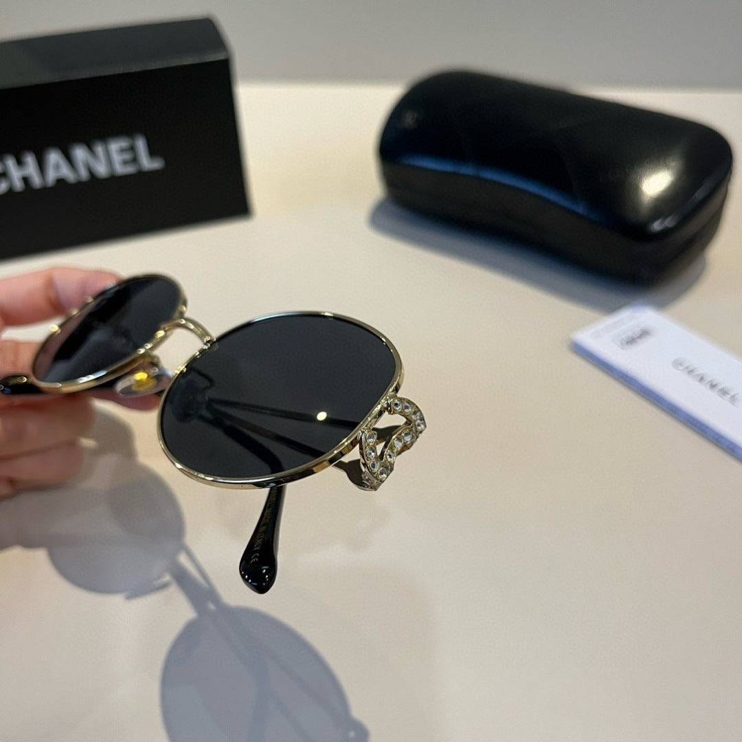 Chanel Metal Fashion Silver Lens Sunglasses for Men & Women - 866993 - detail image 7