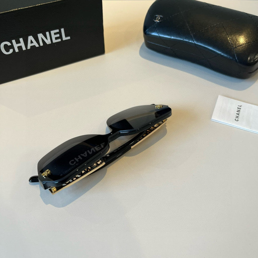 Chanel Fashion Black Lens Sunglasses for Men & Women - 866996 - detail image 7