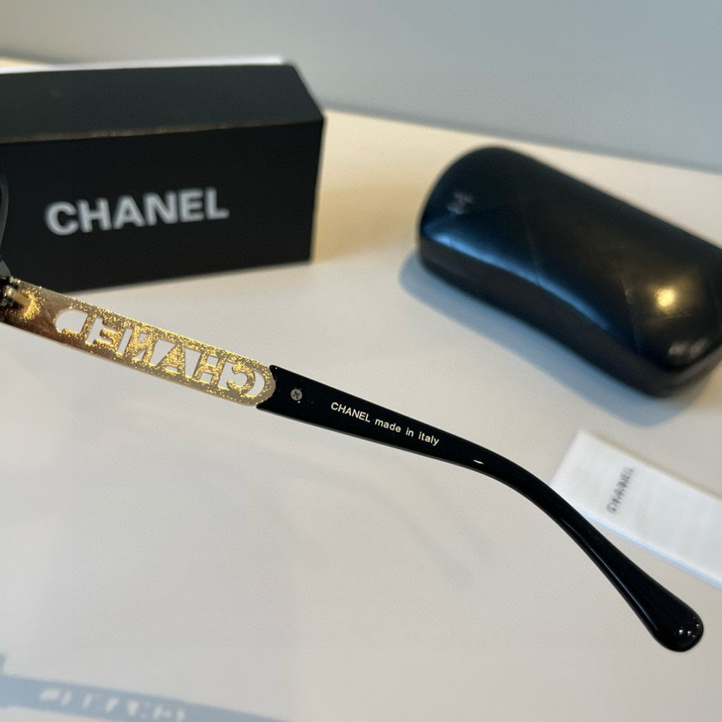 Chanel Fashion Black Lens Sunglasses for Men & Women - 415215 - detail image 8