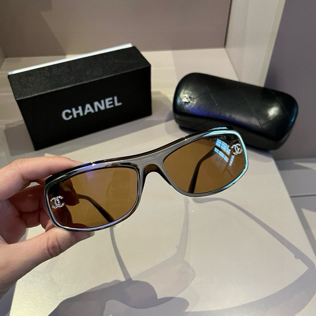 Chanel Square Brown Lens Sunglasses for Men & Women - 866997 - detail image 2