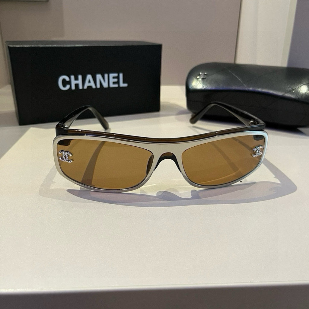 Chanel Square Brown Lens Sunglasses for Men & Women - 866997 - detail image 4