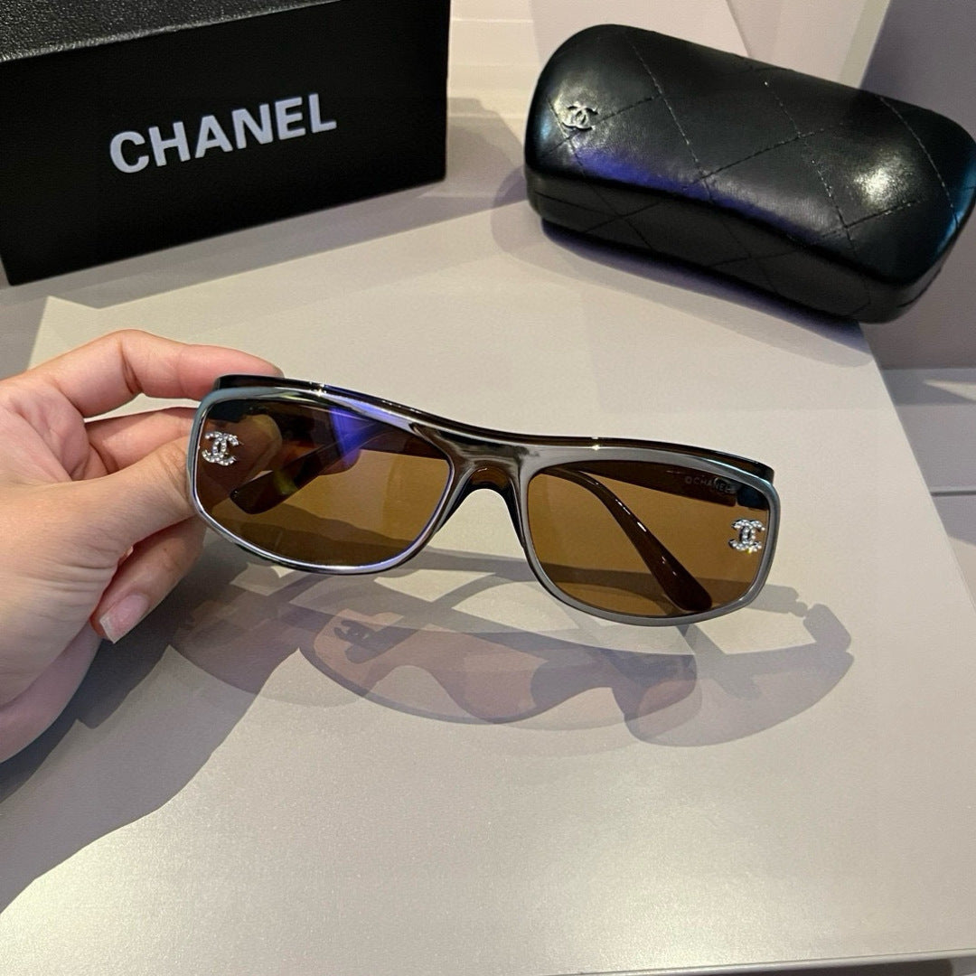 Chanel Square Brown Lens Sunglasses for Men & Women - 866997 - detail image 8