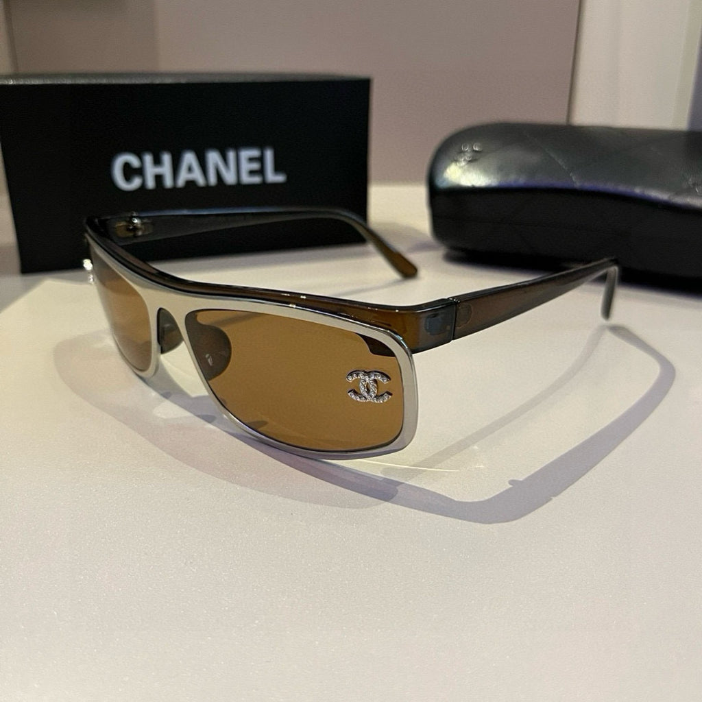 Chanel Square Brown Lens Sunglasses for Men & Women - 866997 - detail image 3