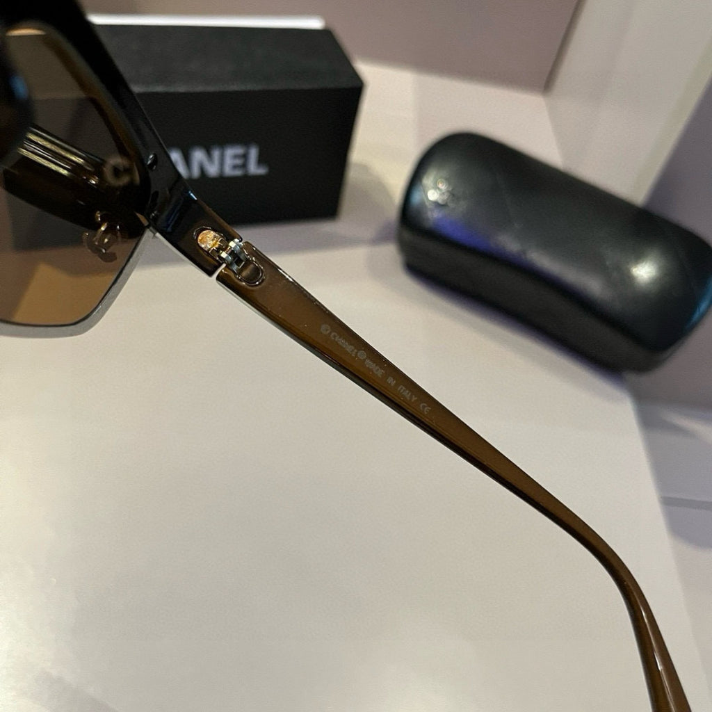 Chanel Square Brown Lens Sunglasses for Men & Women - 866997 - detail image 6