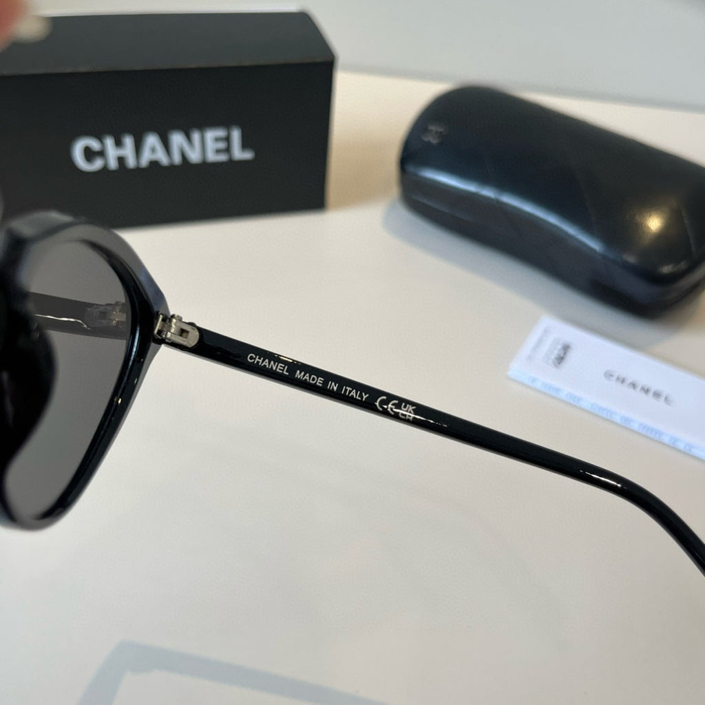 Chanel Fashion Black Lens Sunglasses for Men & Women - 866998 - detail image 8