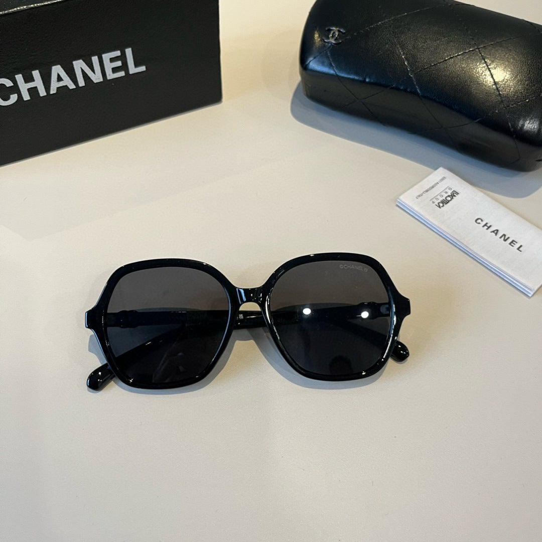 Chanel Blue-Light Fashion Black Lens Sunglasses for Men & Women - 382282 - detail image 11
