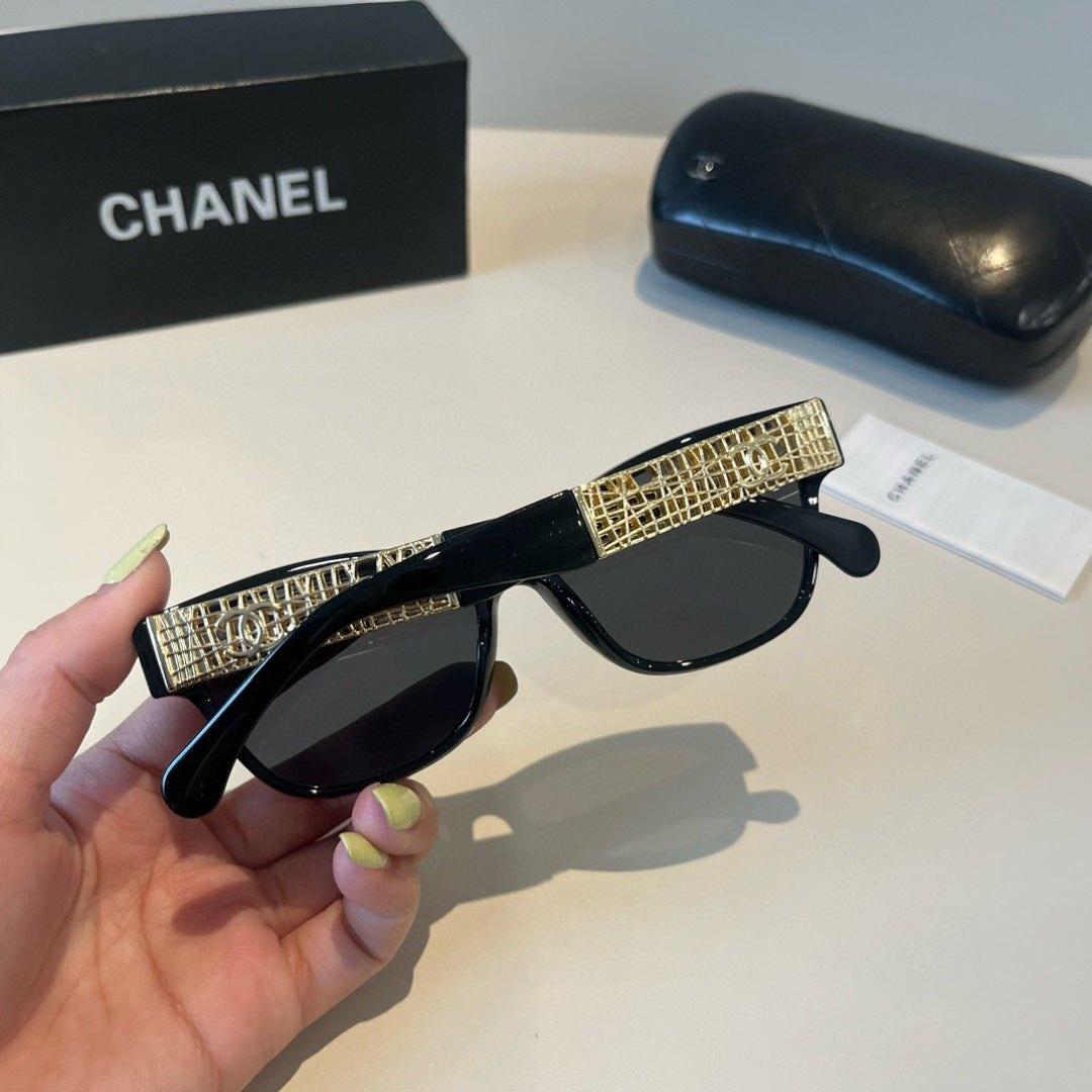 Chanel Fashion Black Lens Sunglasses for Men & Women - 867003 - detail image 8