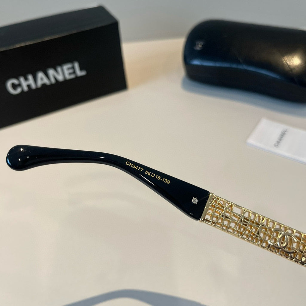 Chanel Fashion Black Lens Sunglasses for Men & Women - 867003 - detail image 9