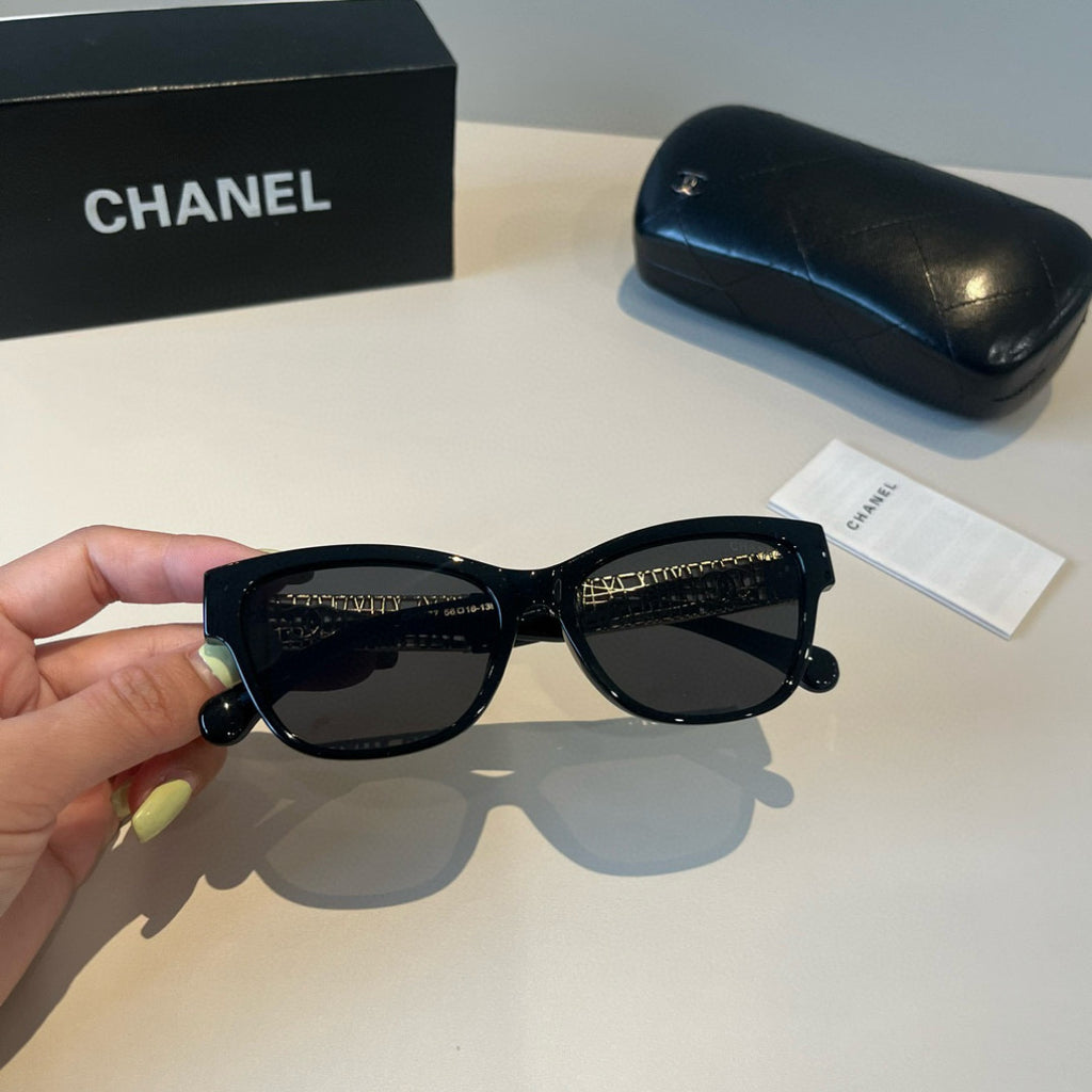Chanel Fashion Black Lens Sunglasses for Men & Women - 867003 - detail image 10