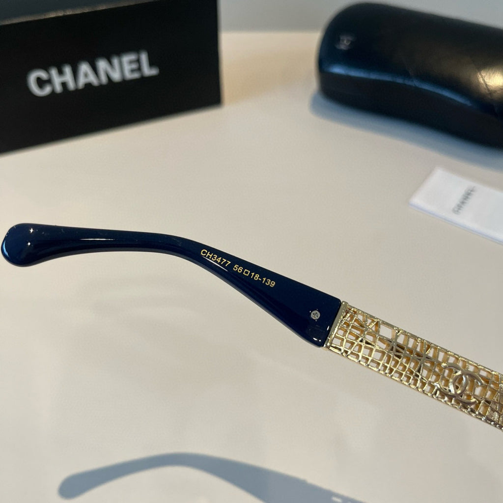 Chanel Fashion Blue Lens Sunglasses for Men & Women - 867005 - detail image 11