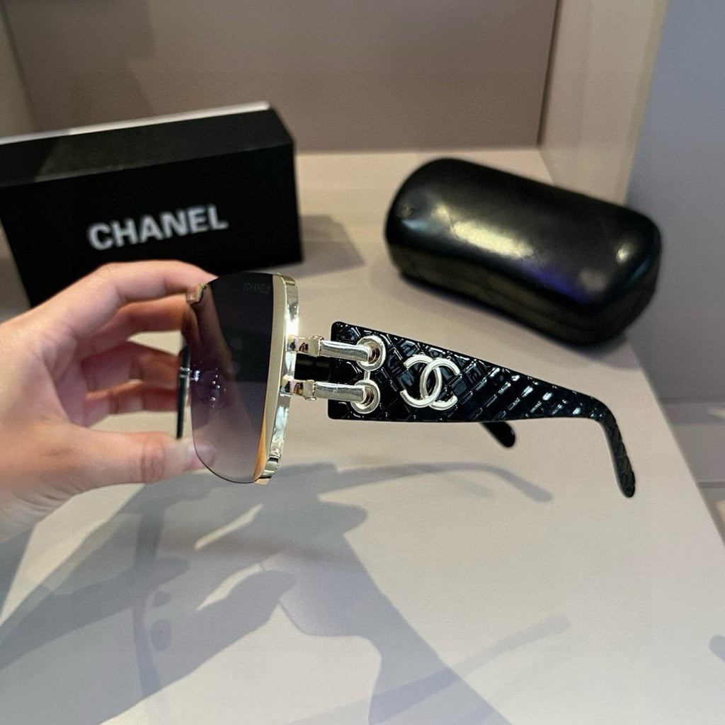Chanel Fashion Silver Lens Sunglasses for Men & Women - 371670 - detail image 4