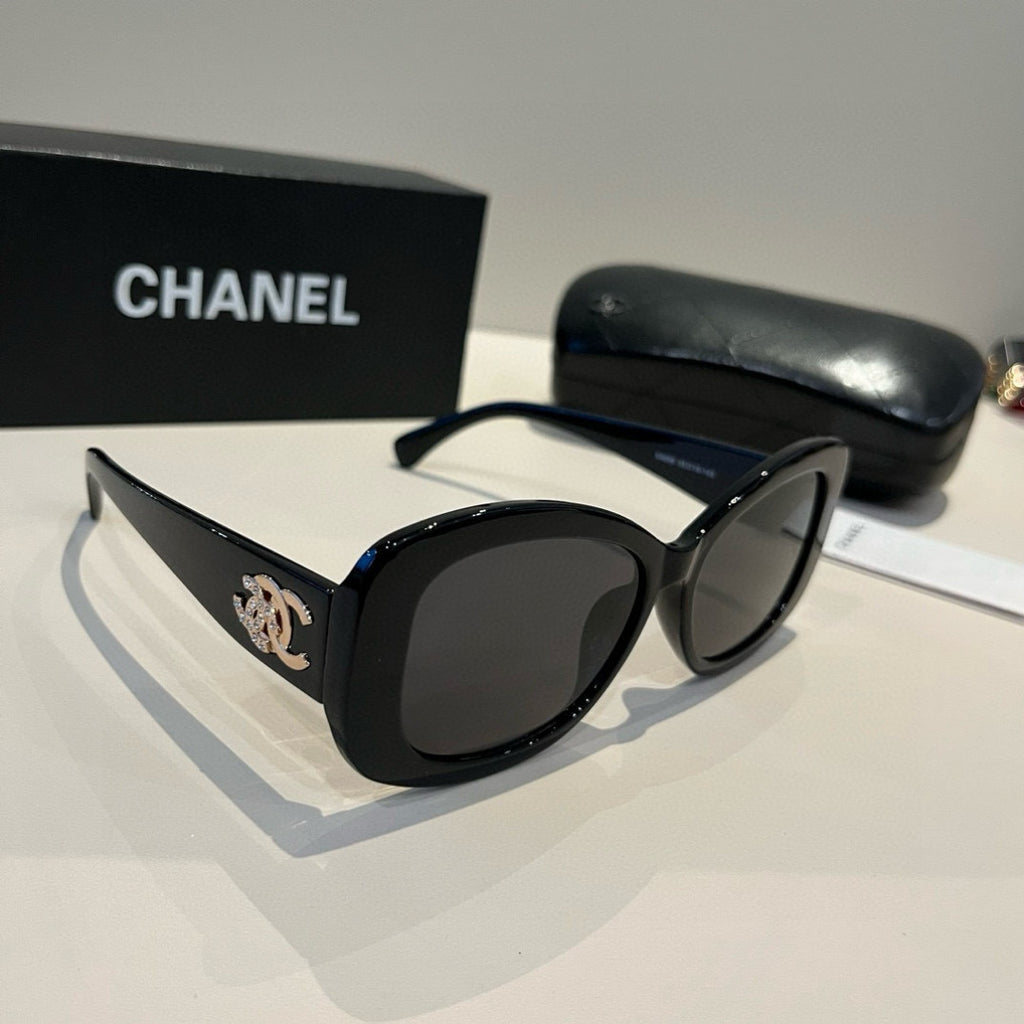 Chanel Fashion Black Lens Sunglasses for Men & Women - 867010