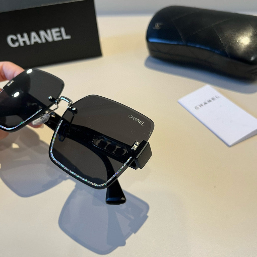 Chanel Fashion Black Lens Sunglasses for Men & Women - 449009 - detail image 7