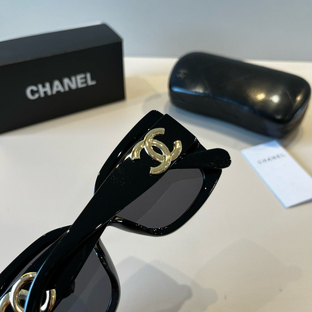 Chanel Square Black Lens Sunglasses for Men & Women - 867015 - detail image 6
