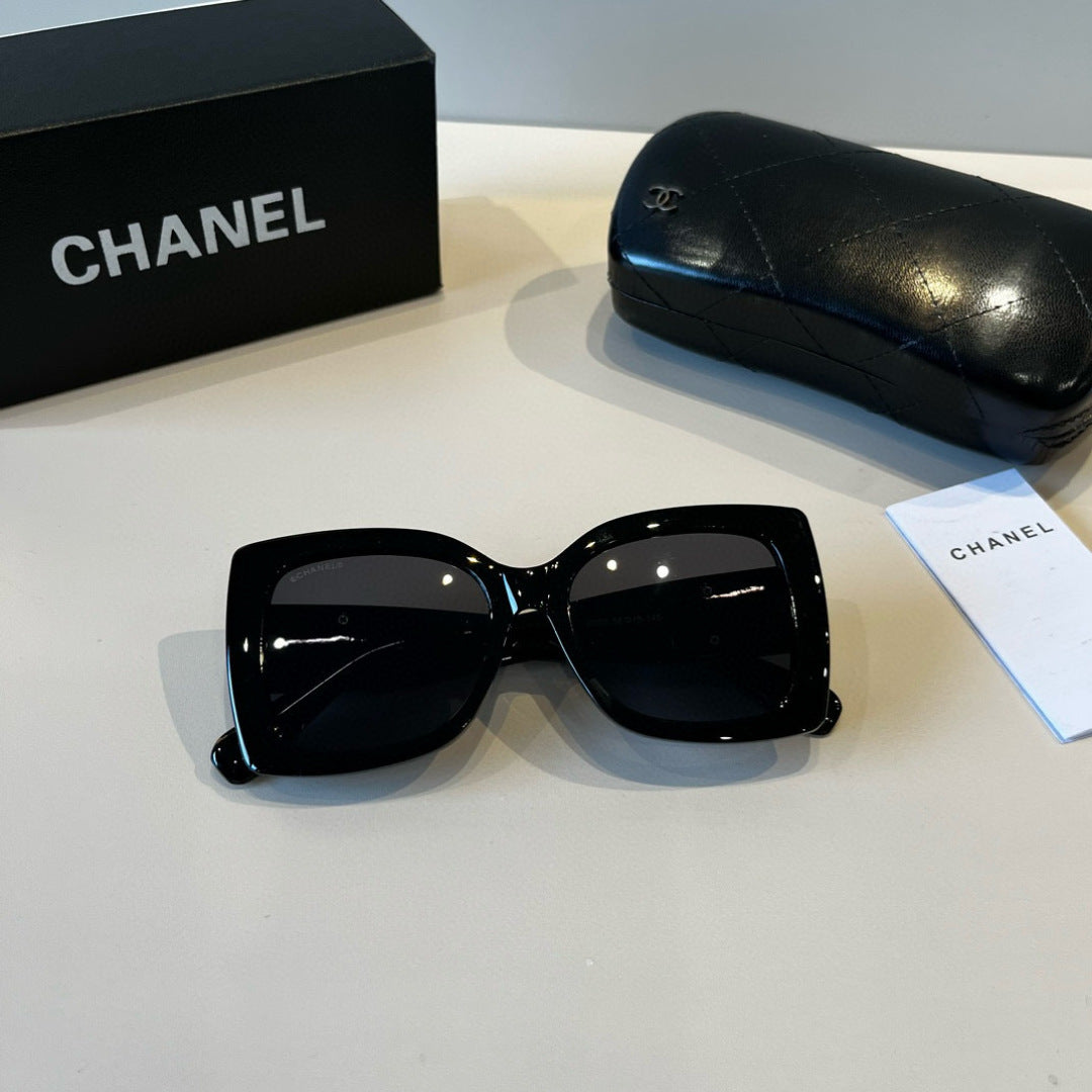 Chanel Square Black Lens Sunglasses for Men & Women - 867015 - detail image 8