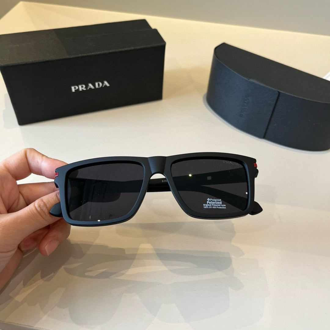 Prada Fashion Black Lens Sunglasses for Men & Women - 382704 - detail image 8