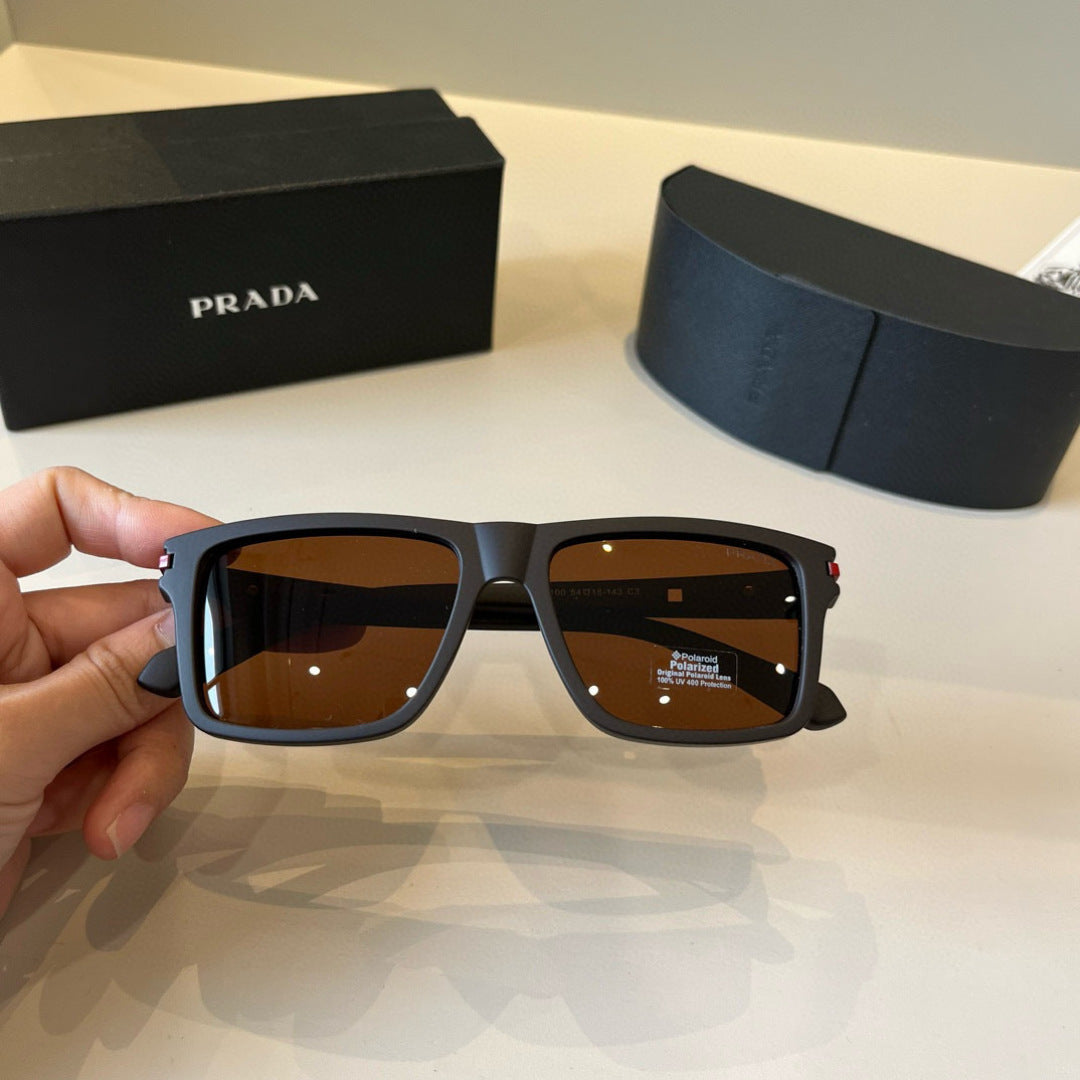 Prada Fashion Black Lens Sunglasses for Men & Women - 382705 - detail image 4