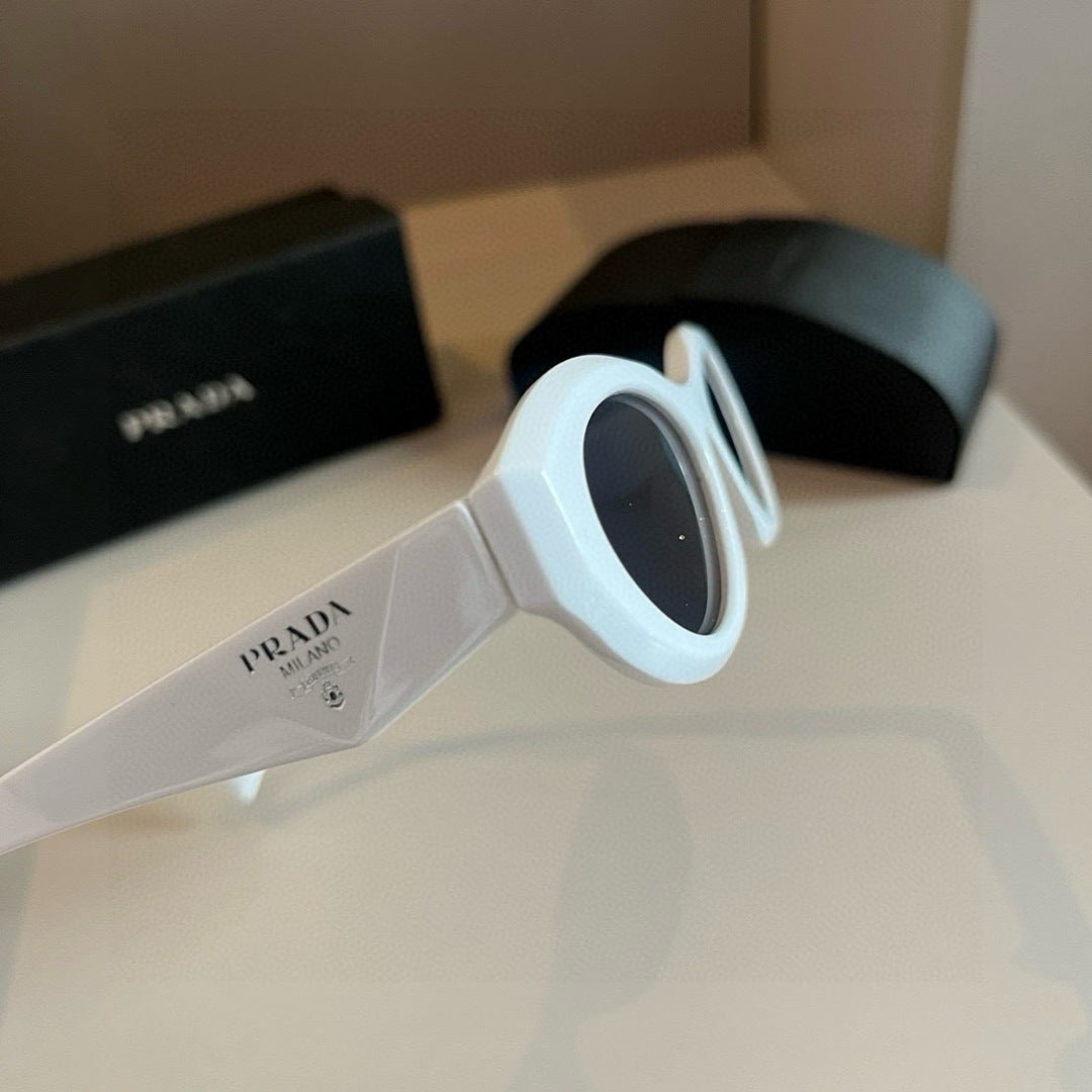 Prada Cat-Eye Brown Lens Sunglasses for Men & Women - detail image 3