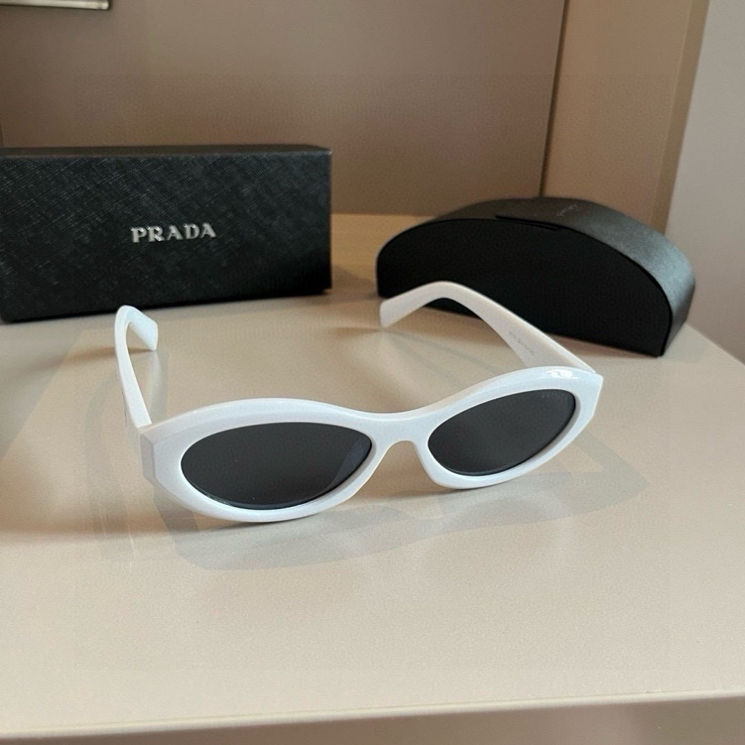 Prada Cat-Eye Brown Lens Sunglasses for Men & Women