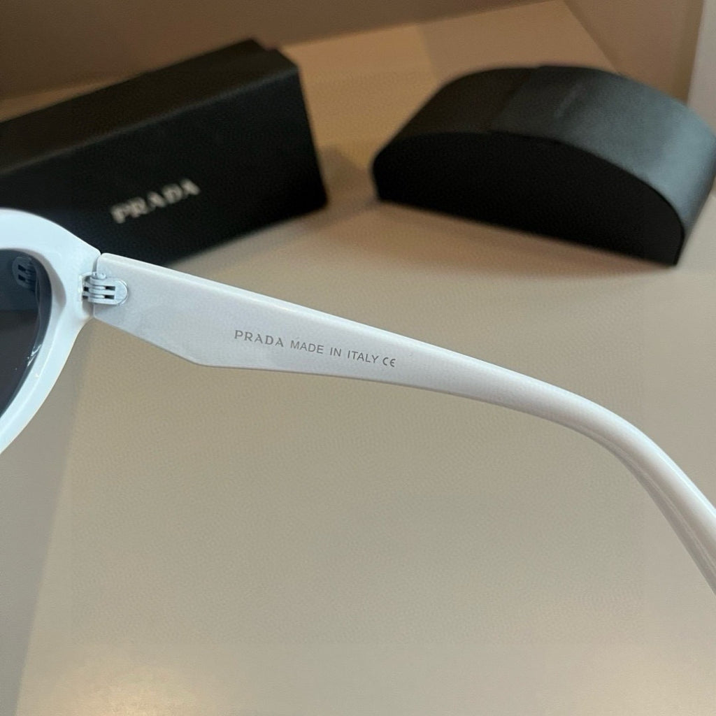Prada Cat-Eye Brown Lens Sunglasses for Men & Women - detail image 7