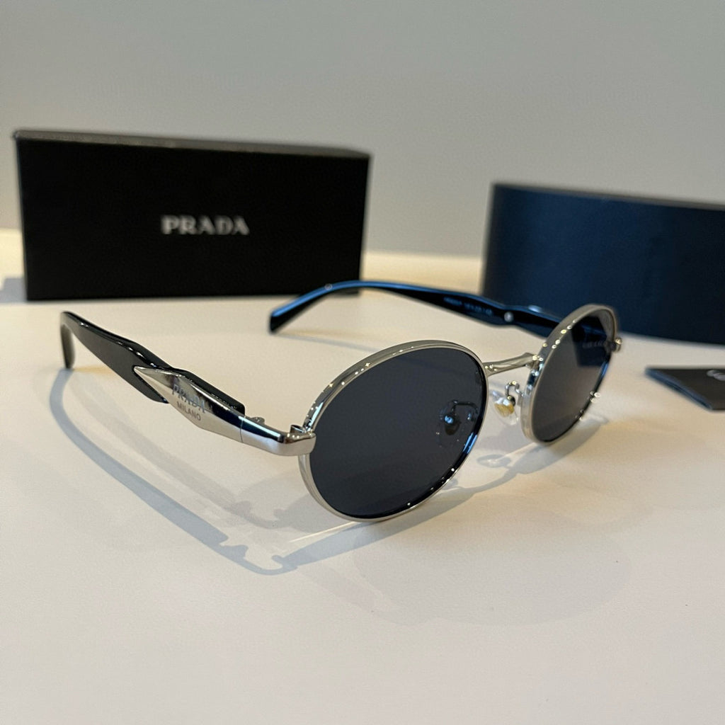 Prada Fashion Silver Lens Sunglasses for Men & Women - 449322