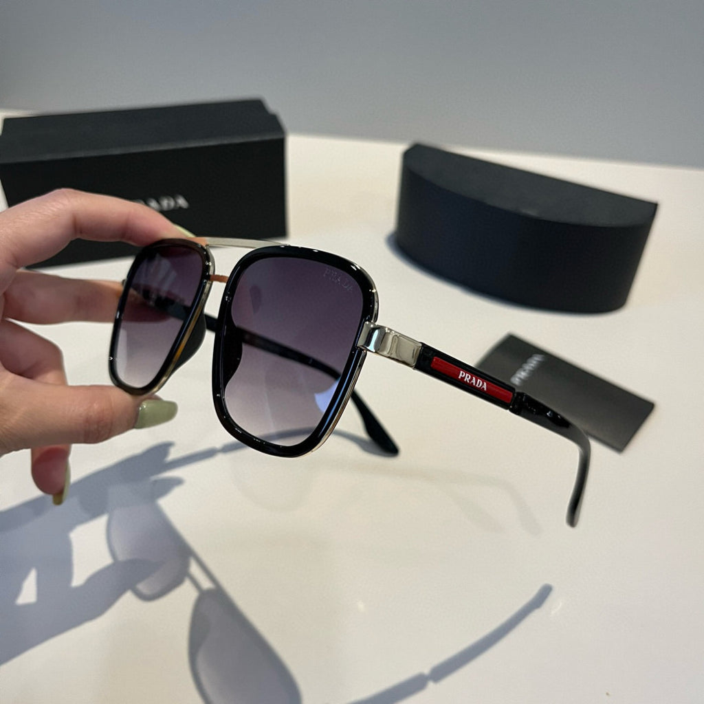 Prada Fashion Black Lens Sunglasses for Men & Women - 449325 - detail image 4